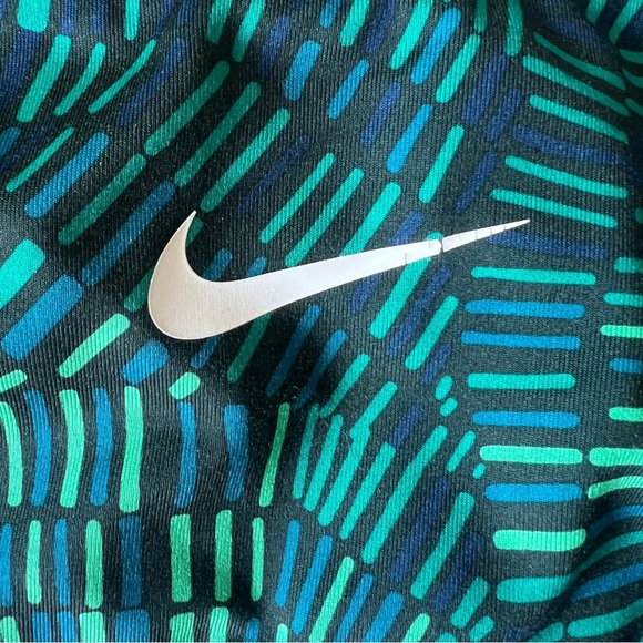 Nike Pro Women's Sports Bra - Green, Blue, and Black Size Small - Picture 5 of 5